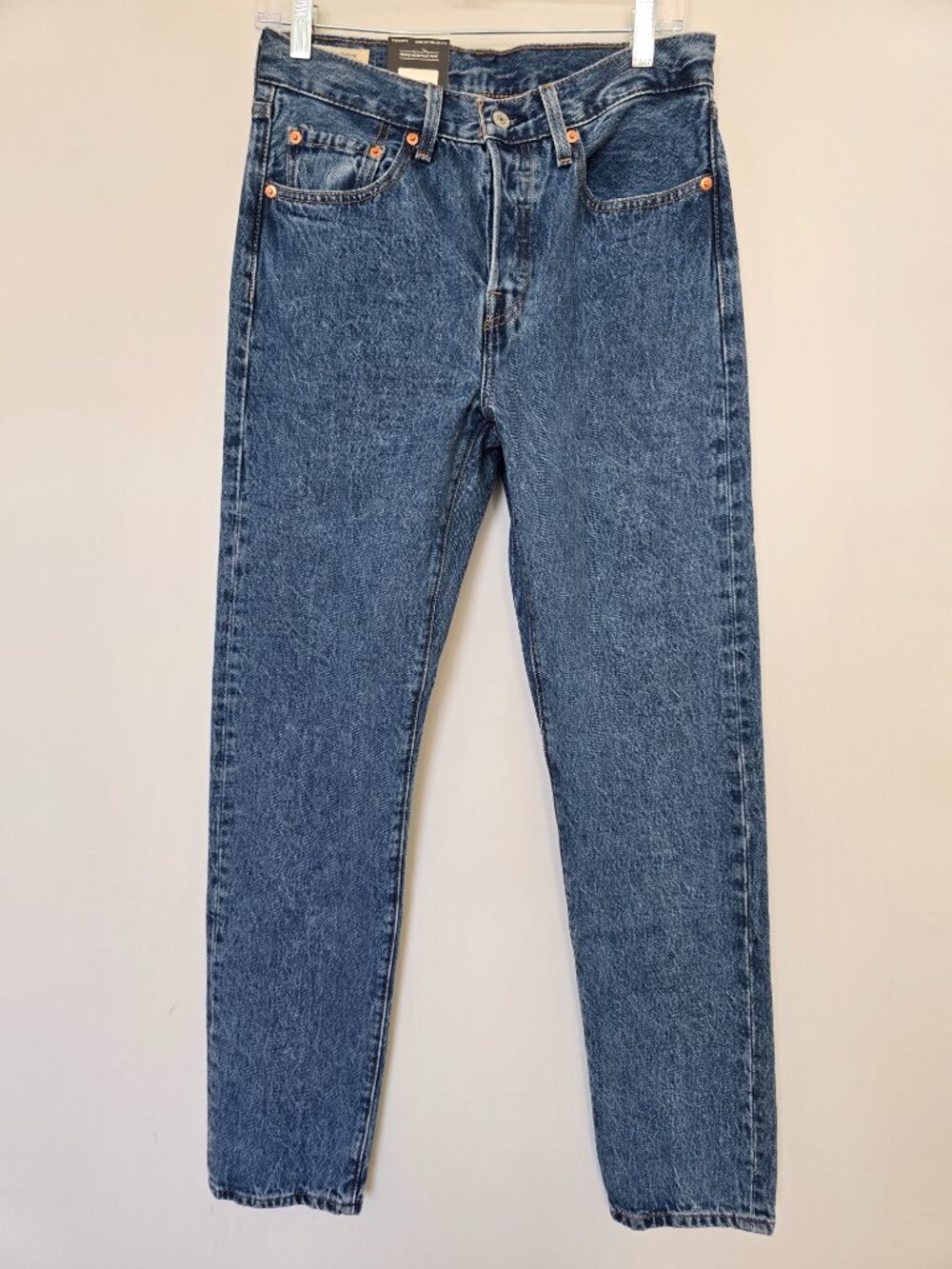Levi's 501 Original Straight Jeans 27 Medium Wash Premium NWT